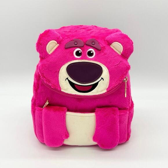 Loungefly Disney Pixar Toy Story Lotso Plush Pink Bear Mini Backpack Scented New main image 12